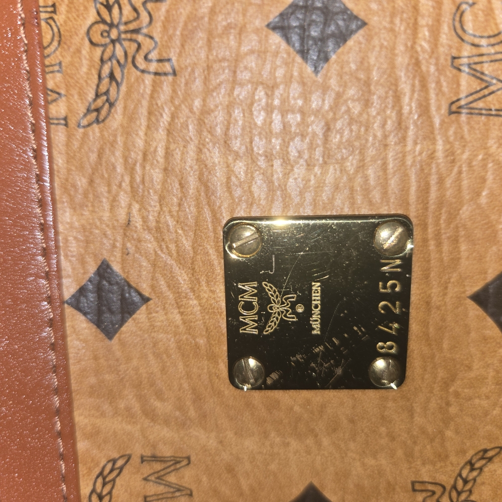 MCM Brown Leather Men's Bag - Picture 2 of 10